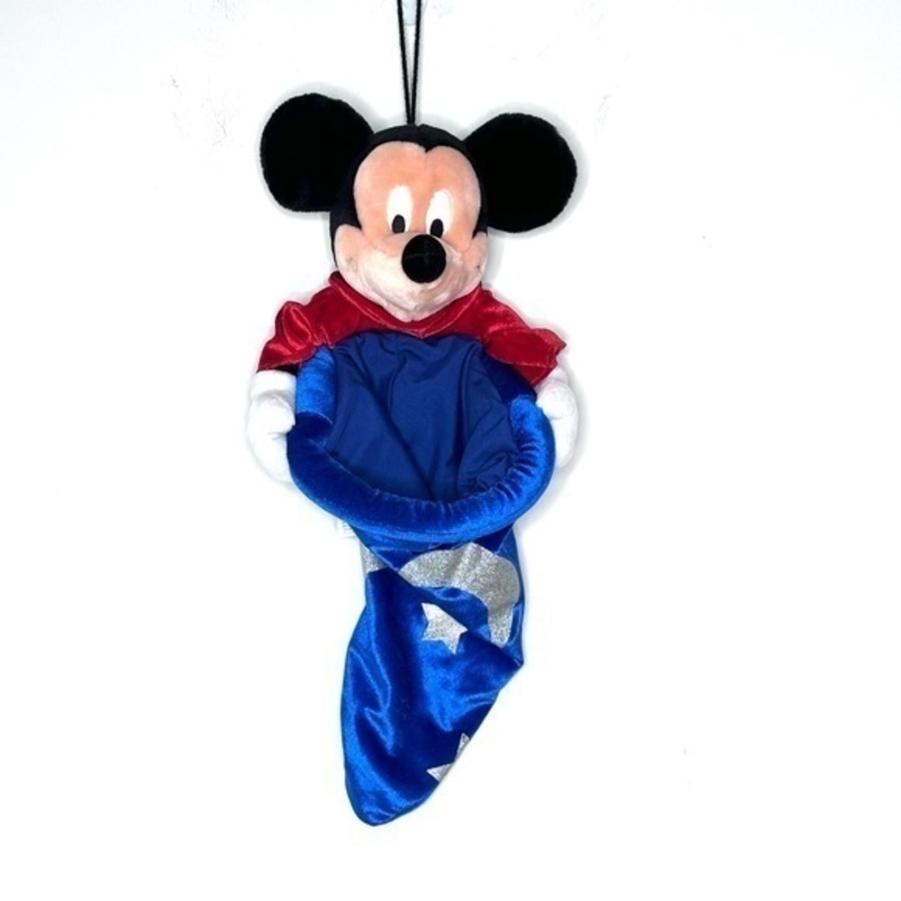 Vintage Disney Parks Sorcerer Mickey Plush Head
Christmas Holiday Stocking